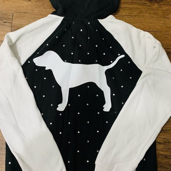 VS PINK PUP RHINESTONE BLING OUTFIT SET S - Picture 8 of 16